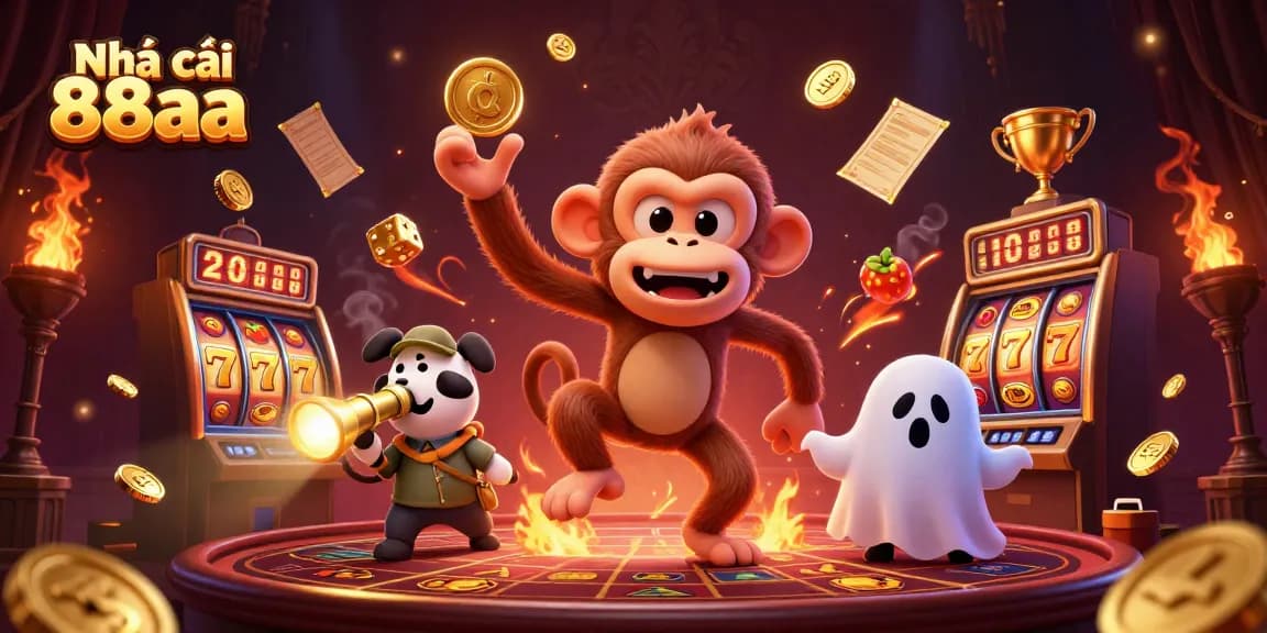 Engage in thrilling action at Nhà cái 88aa with enticing slot games and golden jackpot excitement.