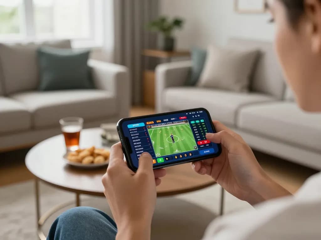 Engaging mobile betting experience with Jun 88 casino app displayed on smartphone screen