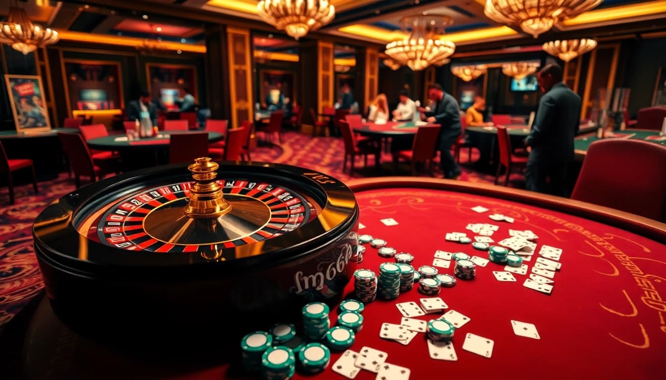 Experience the thrill of winning at mb66 with an exciting casino game atmosphere.