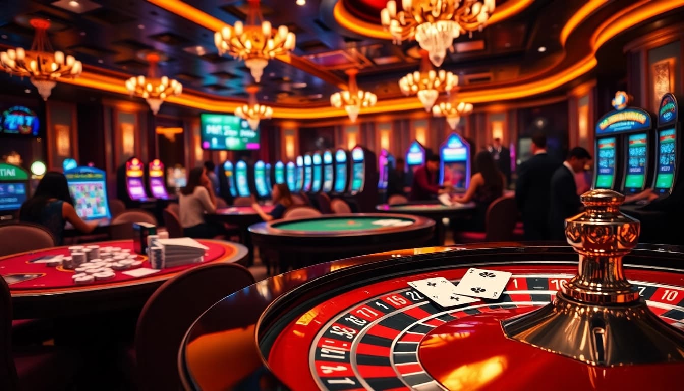 Experience the thrilling atmosphere of nhà cái thabet with vibrant games and elite casino tables.