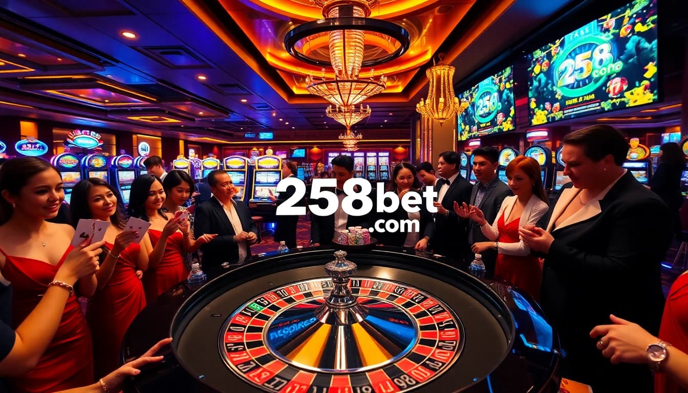 Experience the thrill of winning at 258bet com with exciting games and vibrant casino visuals.