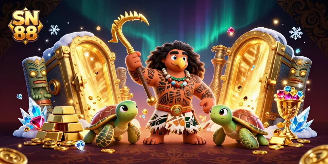 Engage in thrilling gameplay with SN 88's vibrant casino adventure featuring rich treasures.