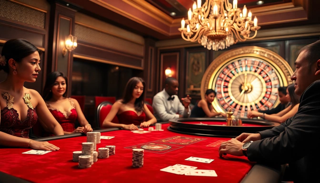 Experience thrilling casino action at https://mm88.today/ featuring elegant poker tables and vibrant roulette.