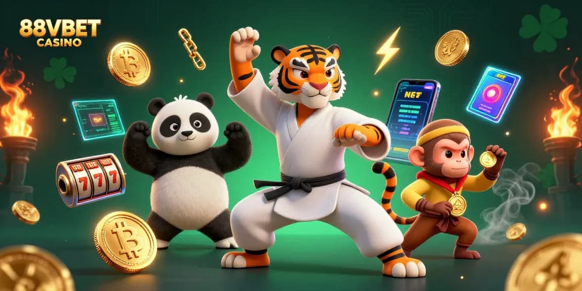 Engage in thrilling wins at 88VBET CASINO with vibrant 3D characters and exciting game elements.