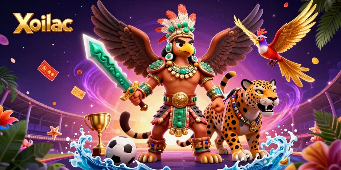 Xoilac brings vibrant sports action to life with lively characters and dynamic betting elements.