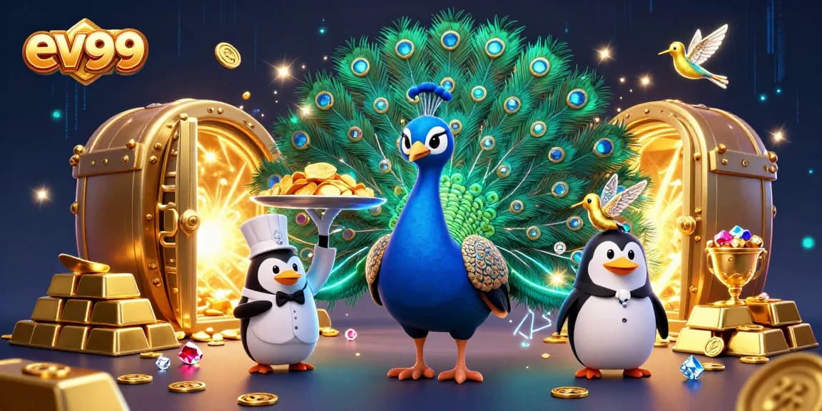 Win big at ev99 with the opulent treasures of 3D casino fantasy.
