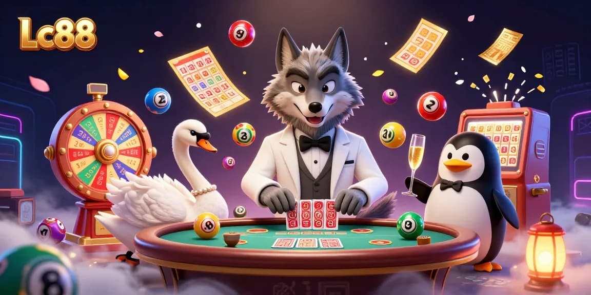 Experience thrilling gameplay at Lc88 with exciting characters and colorful casino elements.