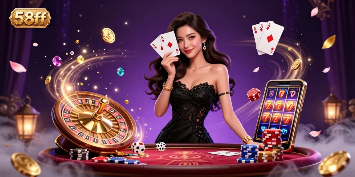 Engage with dynamic casino vibes as 58ff elevates your gaming experience with elegant visuals.