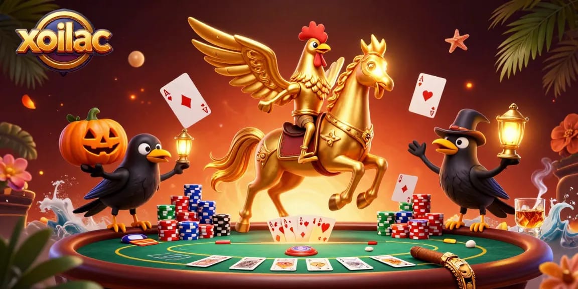 Experience live action and excitement with xoilac at this engaging casino scene illustrating dynamic poker gameplay.