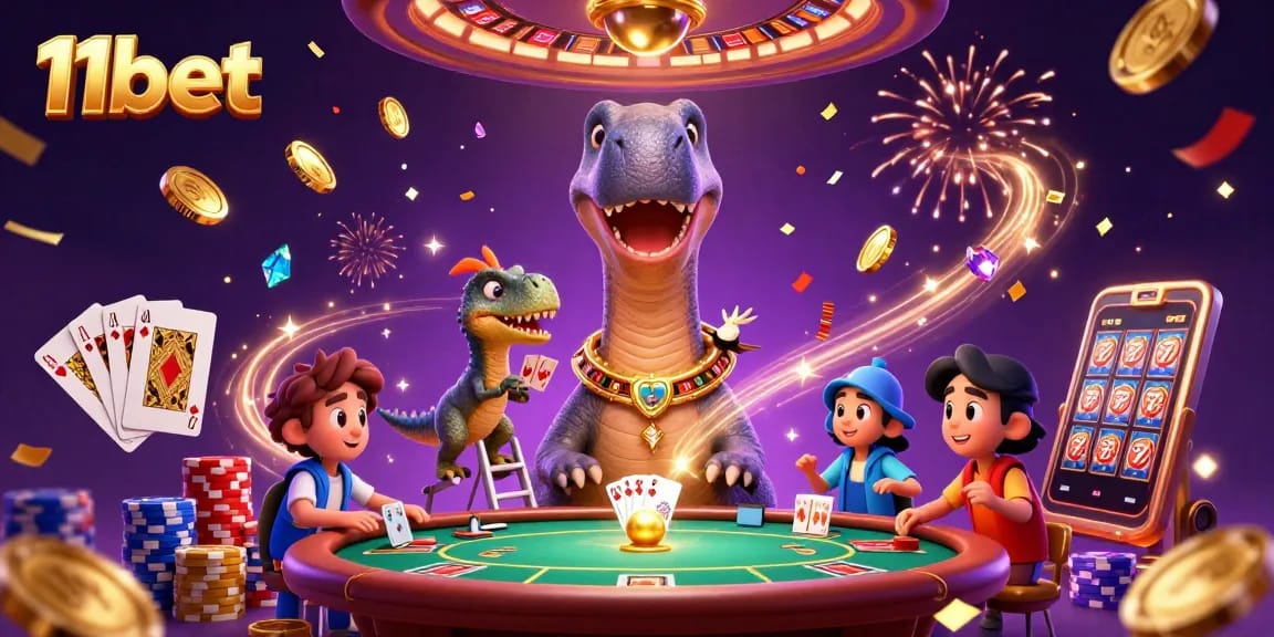 Experience winning moments at 11bet with dazzling casino games and a vibrant atmosphere