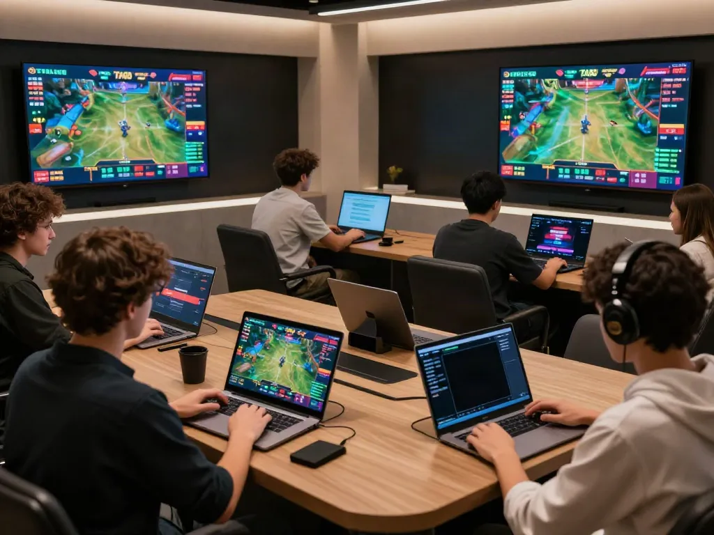 Exciting online betting experience on TA88 with diverse users interacting in a modern gaming environment.