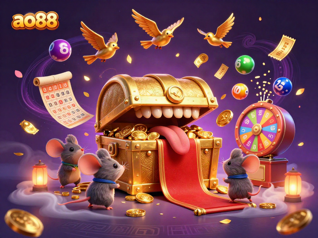 Experience the excitement of ao88 with lively lottery games and captivating characters.
