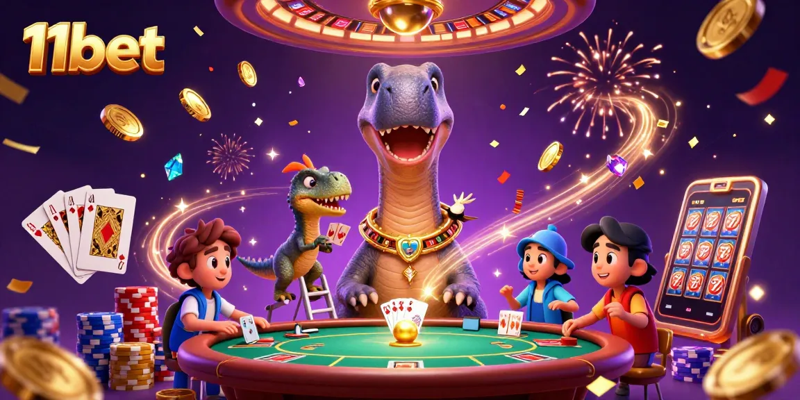 Experience winning moments at 11bet with dazzling casino games and a vibrant atmosphere