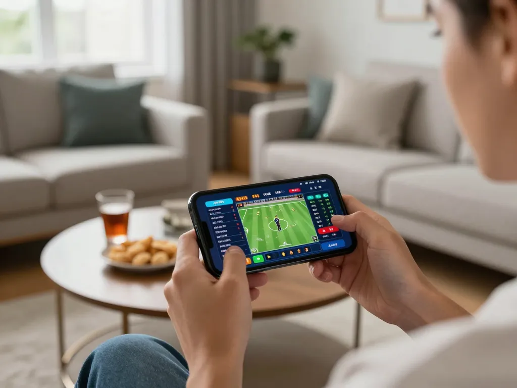 Engaging mobile betting experience with Jun 88 casino app displayed on smartphone screen