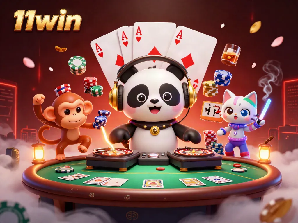 Experience the thrill of 11win with dynamic casino games featuring vibrant characters and action-packed elements.