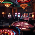 Go8 players enjoying a thrilling casino experience at blackjack and roulette tables.
