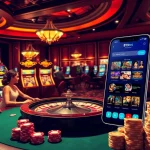 Cena empolgante de jogos de cassino, com jogadores na roleta e nas máquinas caça-níqueis da 813bet.