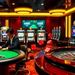 x333 brand showcasing expert poker play with dynamic dice roll and vibrant roulette wheel
