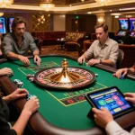 Experience thrilling roulette gameplay at Jili707 Brazil with chips placed and excitement visible.