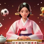 Engage with tỷ lệ bóng đá tv as you visualize dynamic sports betting elements around an elegant Asian woman.