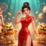 Experience Manclub's vibrant online casino world with glamorous characters and exciting game elements.