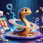Place bets and win big with net88 on this vibrant 3D cosmic casino illustration.