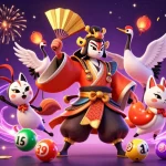 Experience the dynamic excitement of NBET with colorful lottery elements and celebrated characters.