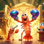 Experience Game LUCK8 as the mantis shrimp and friends dive into thrilling jackpot adventures with vibrant treasures.