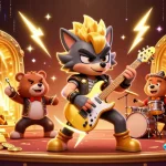 Experience the excitement of Sin88 with vibrant 3D gaming characters in a dynamic casino scene.